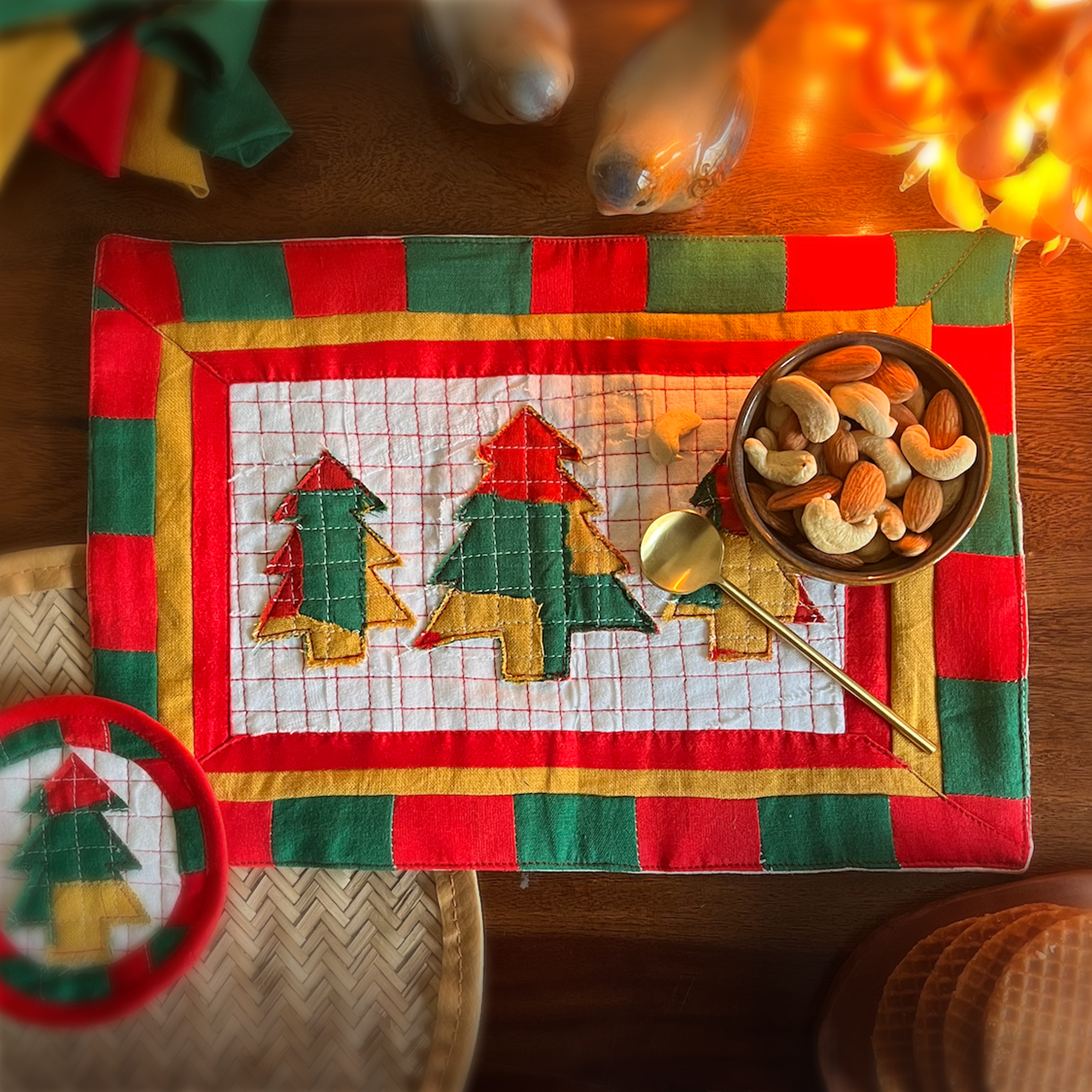 Xmas Centre Table Mat